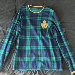 RALPH LAUREN LONG SLEEVE SLEEPWEAR